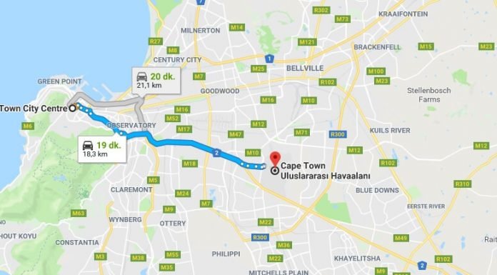 Cape Town Havaalanı Şehir Merkezi Ulaşım Nasıl Gidilir