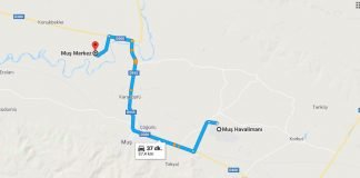 Muş Havaalanı Şehir Merkezi (Tatvan - Bitlis) Ulaşım Nasıl Gidilir