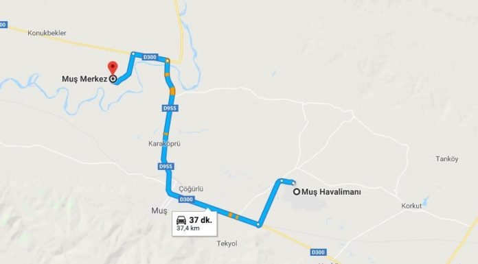 Muş Havaalanı Şehir Merkezi (Tatvan – Bitlis) Ulaşım Nasıl Gidilir Muş Havaalanı Şehir Merkezi (Tatvan - Bitlis) Ulaşım Nasıl Gidilir