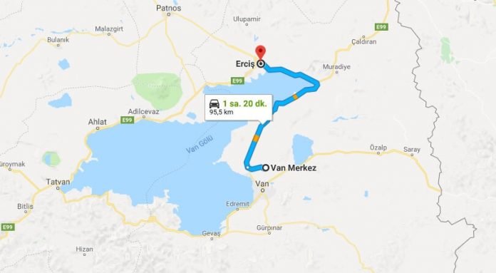 Ercişe Nasıl Gidilir