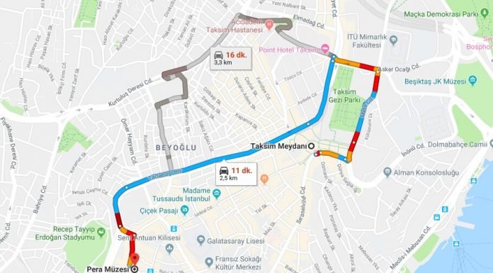 Pera Müzesi Pera Müzesi Nasıl Gidilir