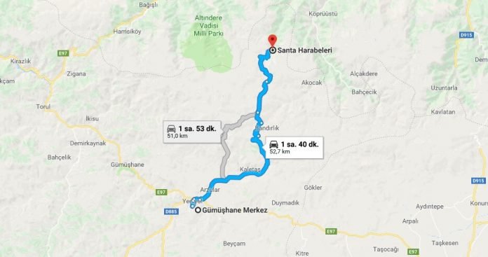 Santa Harabeleri Nasıl Gidilir