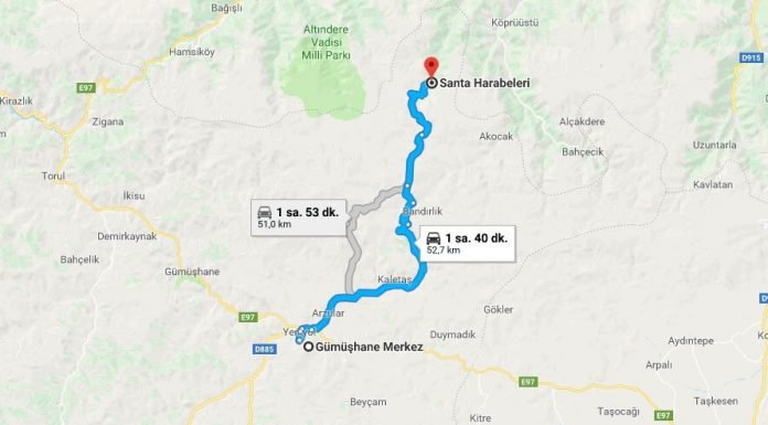 Santa Harabeleri Santa Harabeleri Nasıl Gidilir