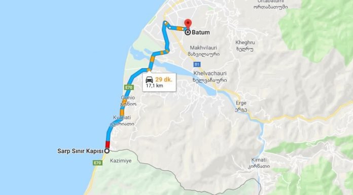 Sarp Sınır Kapısından Batum’a Nasıl Gidilir? Sarp Sınır Kapısından Batum’a Nasıl Gidilir