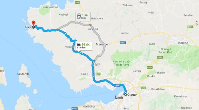 İzmir’den Foça’ya Nasıl Gidilir & Yol Tarifi İzmir'den Foça'ya Nasıl Gidilir - Yol Tarifi