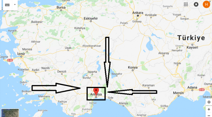 Antalya Nerede, Nasıl Gidilir?