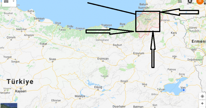 Artvin Nerede, Nasıl Gidilir