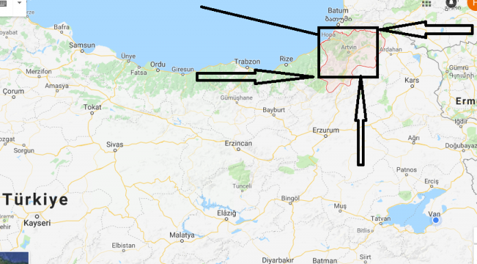 Artvin Nerede, Nasıl Gidilir