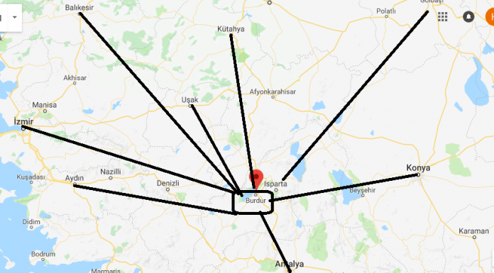 Burdur Nerede, Nasıl Gidilir?