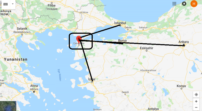 Çanakkale Nerede, Nasıl Gidilir?