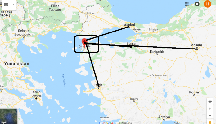 Çanakkale Nerede, Nasıl Gidilir?