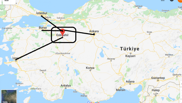 Eskişehir Nerede, Nasıl Gidilir Eskişehir Nerede, Nasıl Gidilir?