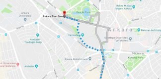Kızılay'dan Tren Garına Nasıl Gidilir?