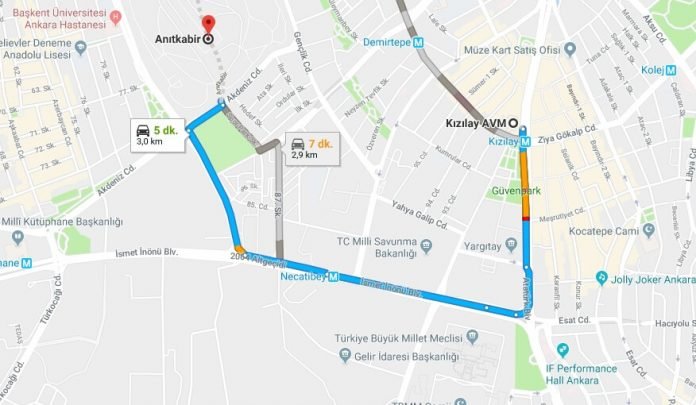 Kızılay’dan Anıtkabir’e Nasıl Gidilir