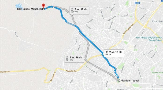 Sille Nerede, Nasıl Gidilir