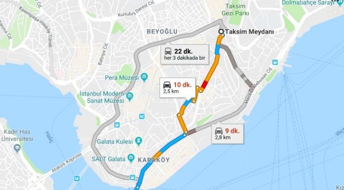 Taksimden Galata Kulesi ve Köprüsüne Nasıl Gidilir Taksimden Galata Kulesi ve Köprüsüne Nasıl Gidilir