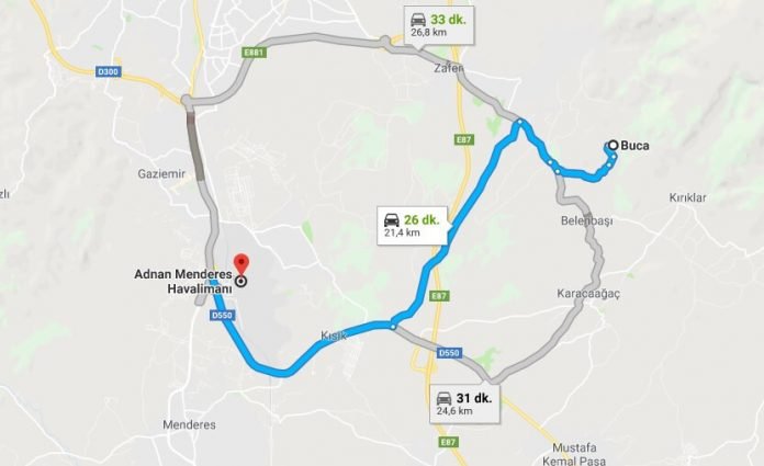 Bucadan Havaalanına Nasıl Gidilir - Buca Adnan Menderes Arası Bucadan Havaalanına Nasıl Gidilir - Buca Adnan Menderes Arası