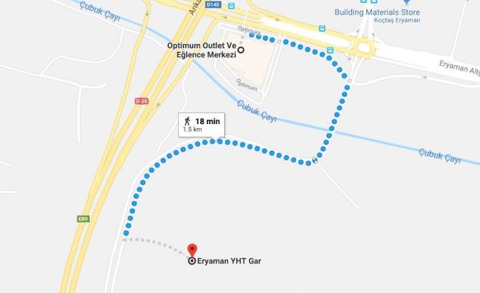 Eryaman YHT Garı Nerede Nasıl Gidilir Eryaman YHT Garı Nerede Nasıl Gidilir?