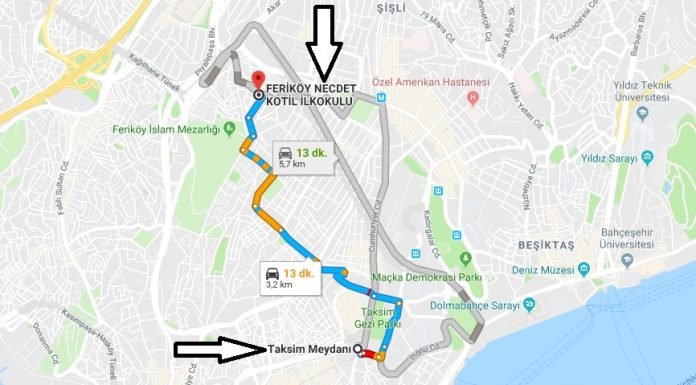 Feriköy Necdet Kotil İlkokulu Nerede, Nasıl Gidilir