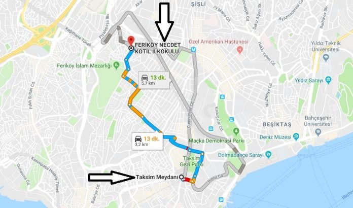 Feriköy Necdet Kotil İlkokulu Nerede, Nasıl Gidilir Feriköy Necdet Kotil İlkokulu Nerede, Nasıl Gidilir