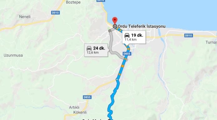 Ordu Boztepe ve Teleferik Nerede, Nasıl Gidilir? Ordu Boztepe ve Teleferik Nerede, Nasıl Gidilir?
