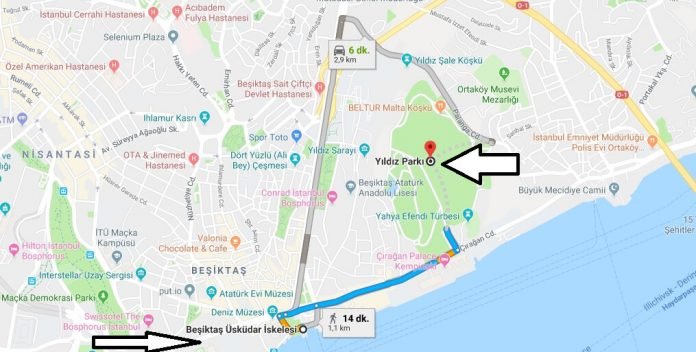 Yıldız Parkı Nerede, Nasıl Gidilir