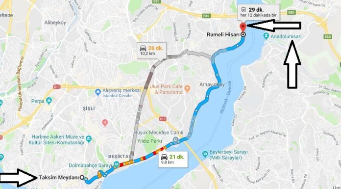 Rumeli Hisarı Nerede, Nasıl Gidilir? Rumeli Hisarı Nerede, Nasıl Gidilir