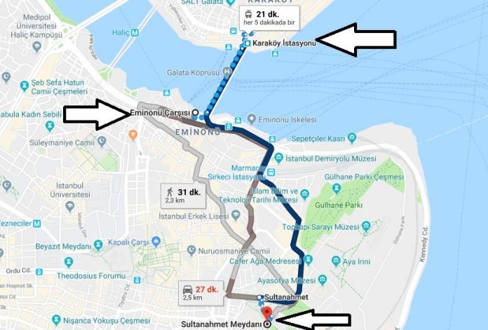 Sultanahmet Meydanı Nerede Nasıl Gidilir
