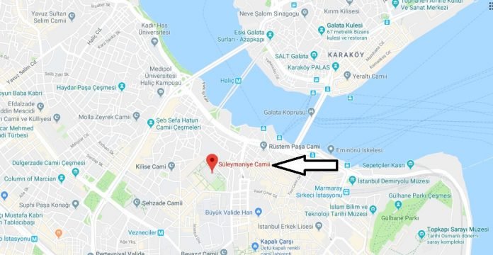 Süleymaniye Cami Nerede Nasıl Gidilir