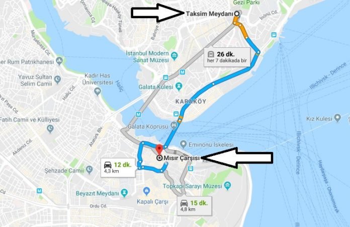 İstanbul Mısır Çarşısı Nerede, Nasıl Gidilir