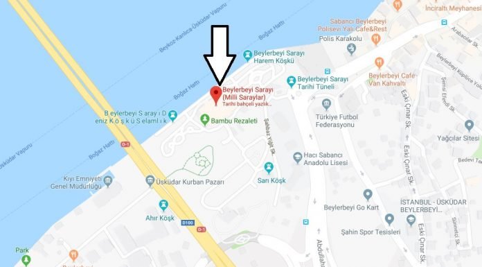 Beylerbeyi Sarayı Beylerbeyi Sarayı Nerede, Nasıl Gidilir?