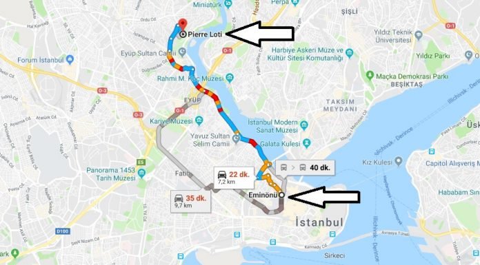 Pierre Loti Pierre Loti Nerede, Nasıl Gidilir