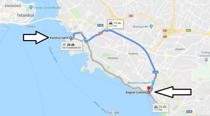 Bağdat Caddesi Nerede Nasıl Gidilir