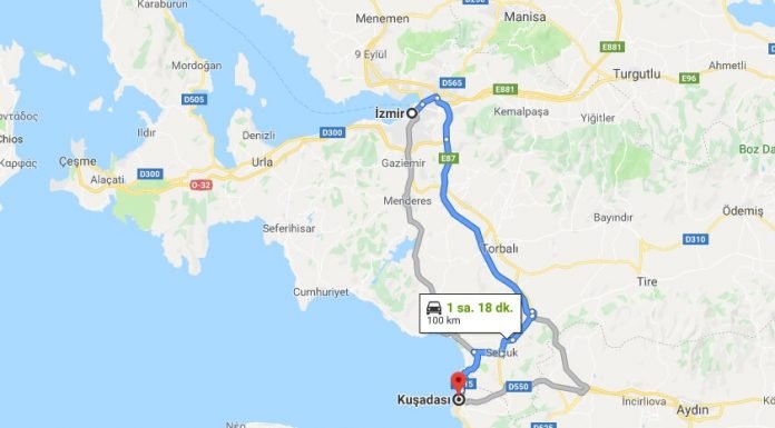İzmir’den Kuşadası’na nasıl gidilir