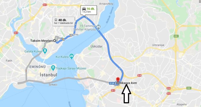 Akasya Avm Nasıl Gidilir - Akasya AVM metro durağı hangisi Akasya Avm Nasıl Gidilir? Akasya AVM metro durağı hangisi