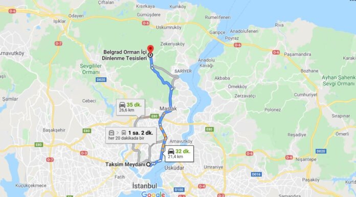 Belgrad Ormanı Nasıl Gidilir Belgrad Ormanı Nasıl Gidilir