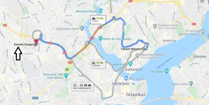 Esenler Otogarı Nasıl Gidilir?