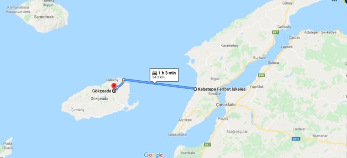 Gökçeadaya Nasıl Gidilir