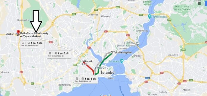 Mall Of İstanbul Nasıl Gidilir
