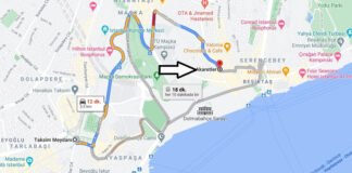 Taksimden Akaretlere Nasıl Gidilir